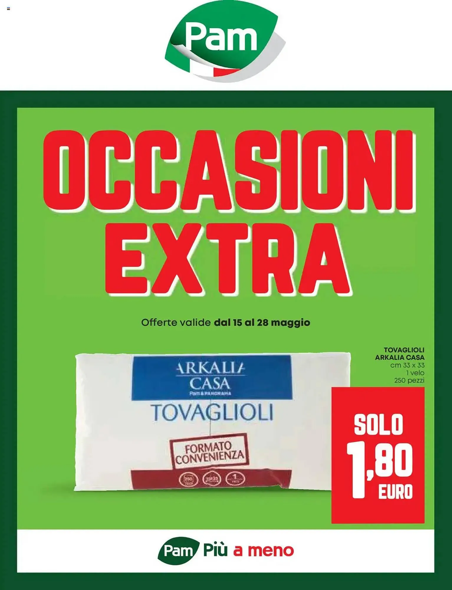 Volantino Pam da 15 maggio a 28 maggio di 2025 - Pagina del volantino 1