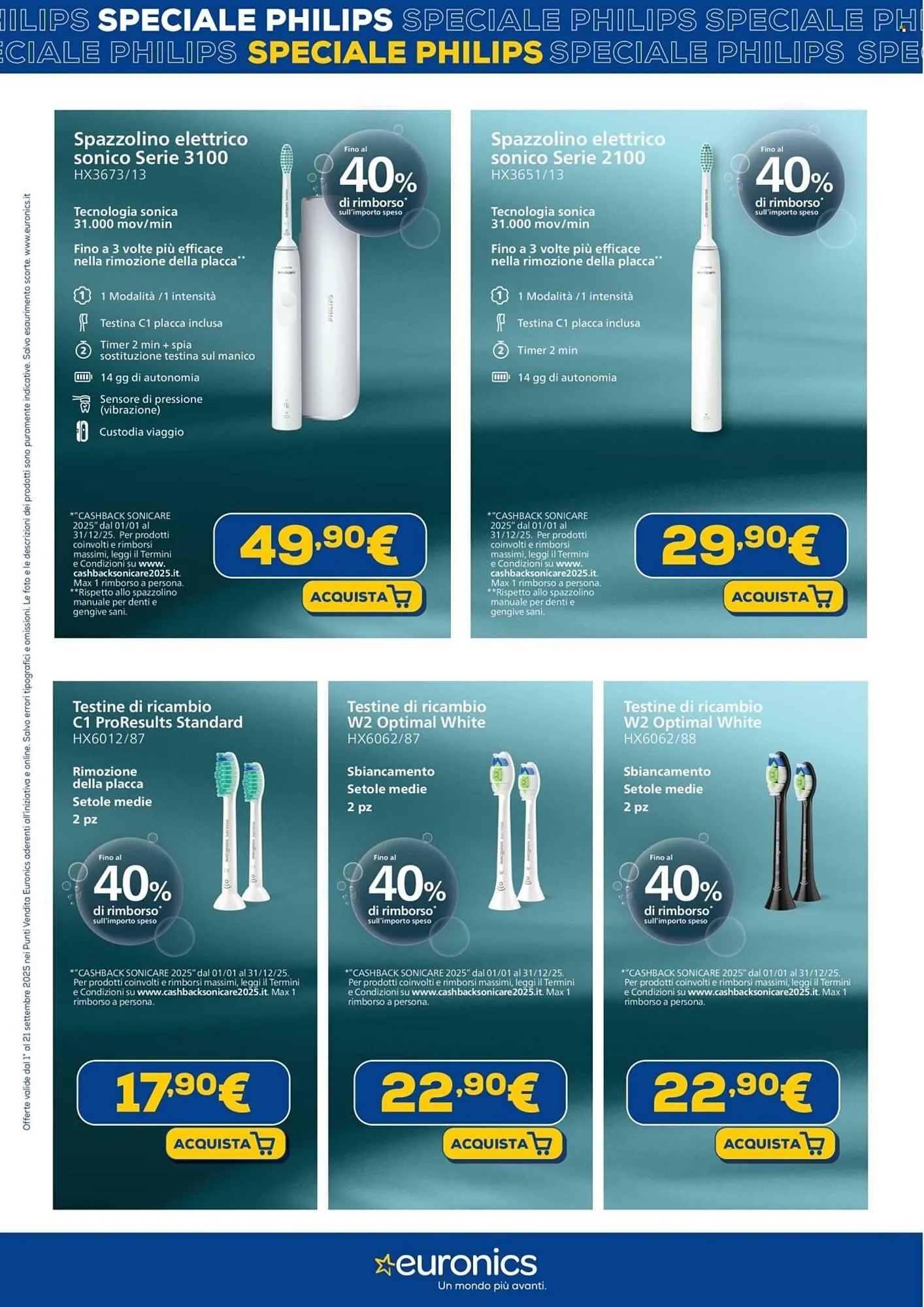 Volantino Euronics da 1 settembre a 21 settembre di 2025 - Pagina del volantino 3