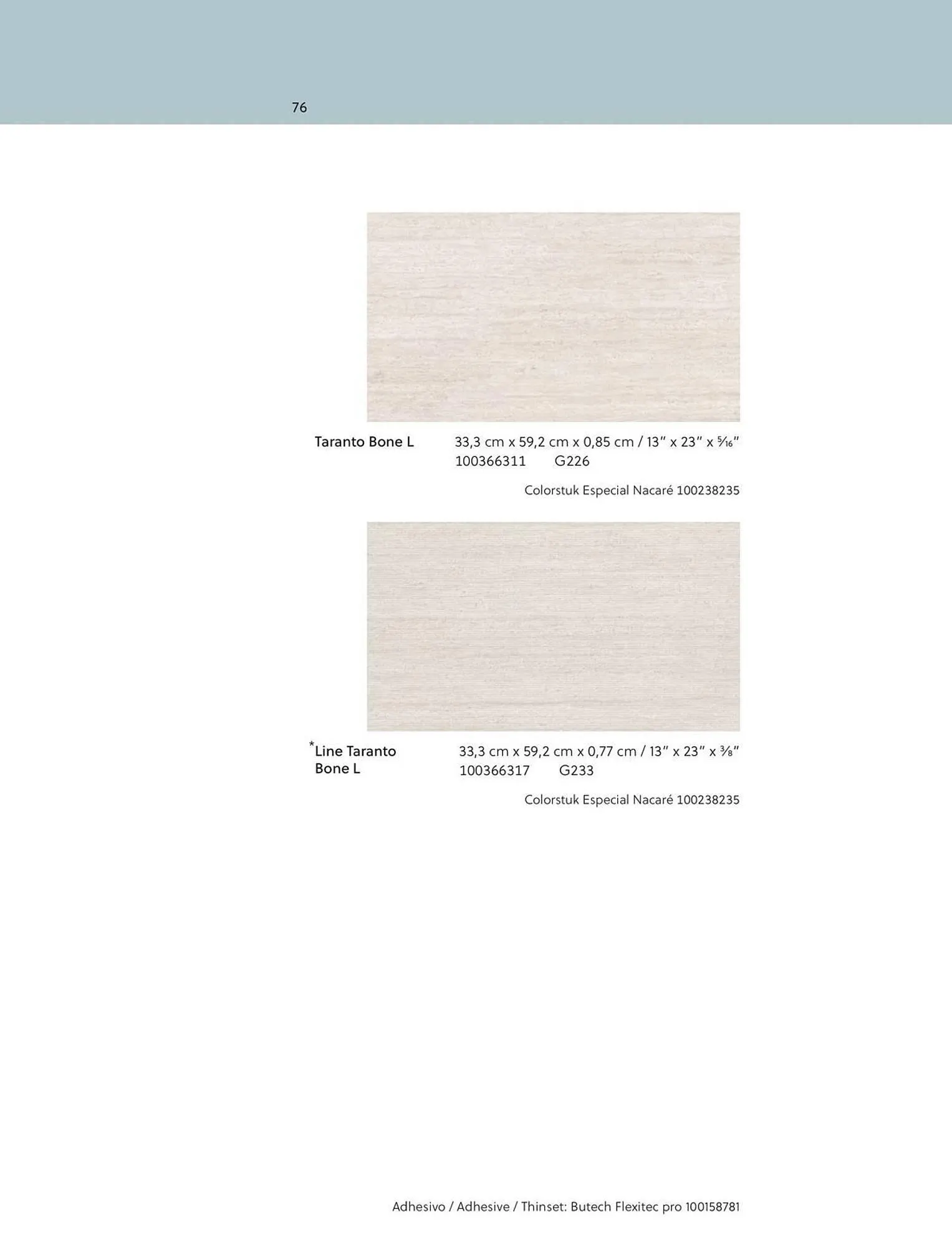 Catalogue Porcelanosa du 27 juin au 31 décembre 2025 - Catalogue page 76