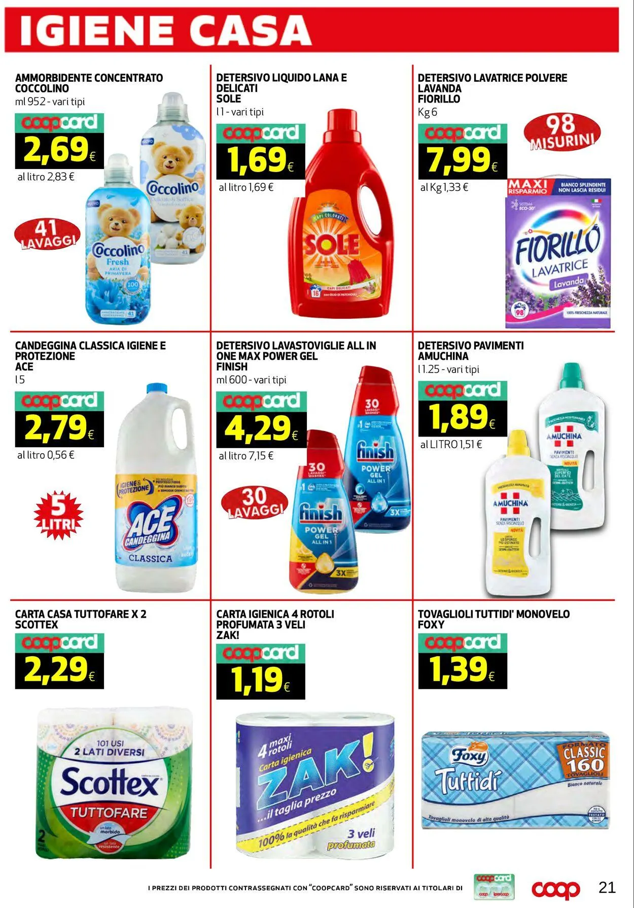 Coop Volantino attuale da 21 agosto a 31 agosto di 2025 - Pagina del volantino 21