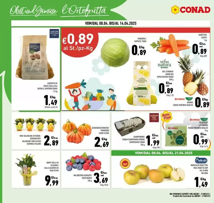 Buona Pasqua da 8 aprile a 21 aprile di 2025 - Pagina del volantino 8