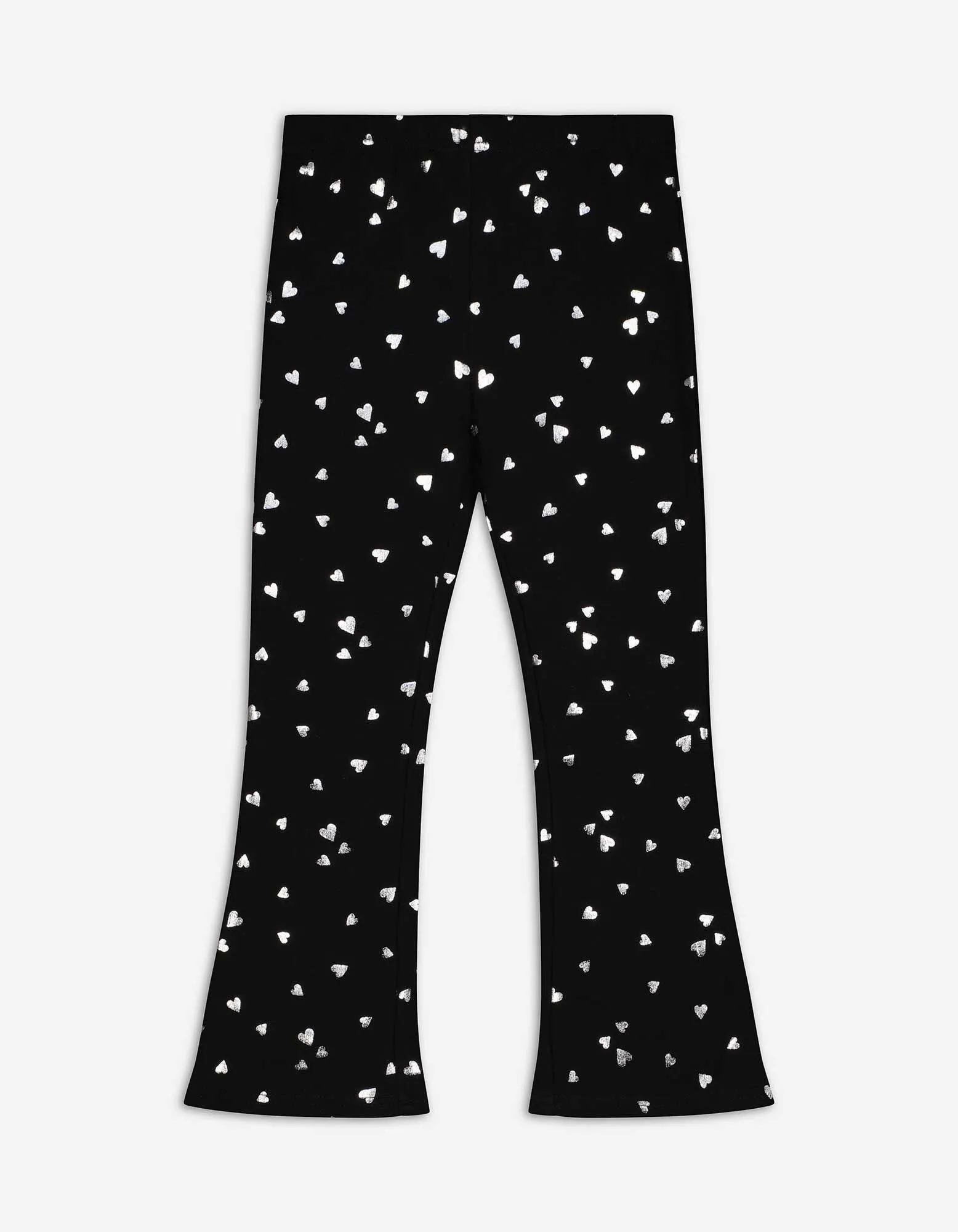 Pantaloni a zampa d'elefante - Effetto termico - nero