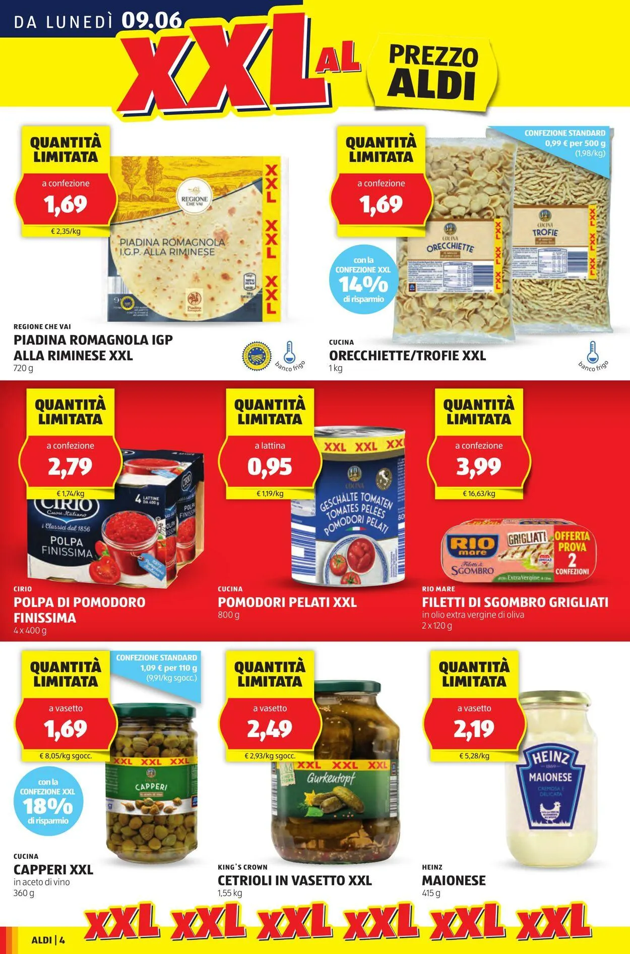 Aldi Volantino attuale da 9 giugno a 15 giugno di 2025 - Pagina del volantino 4