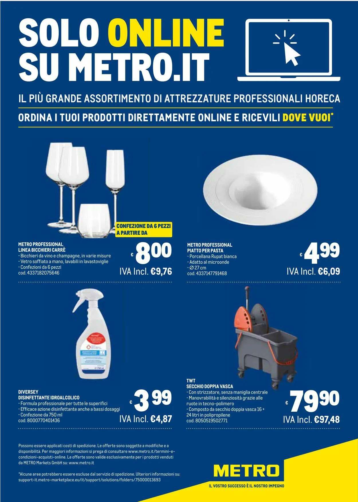 Metro Volantino attuale da 3 luglio a 17 luglio di 2024 - Pagina del volantino 23