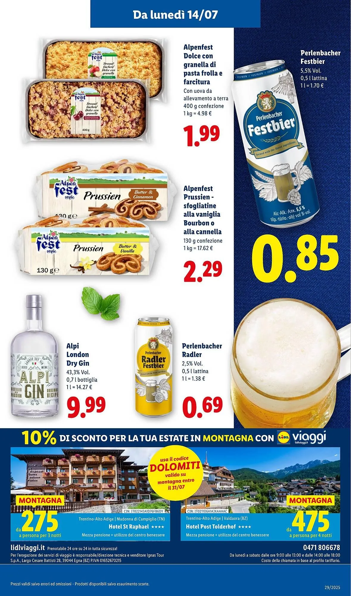 Volantino Lidl da 14 luglio a 20 luglio di 2025 - Pagina del volantino 21