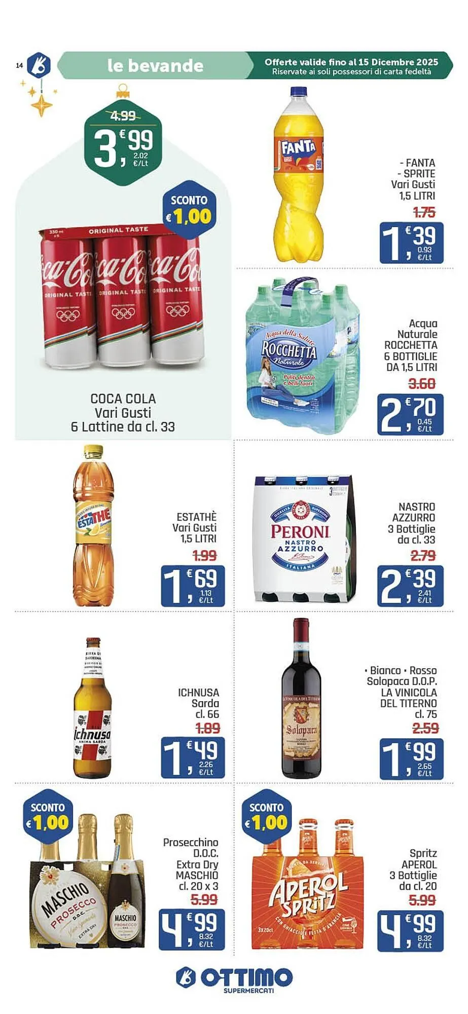 Volantino Ottimo Market da 3 dicembre a 15 dicembre di 2025 - Pagina del volantino 14