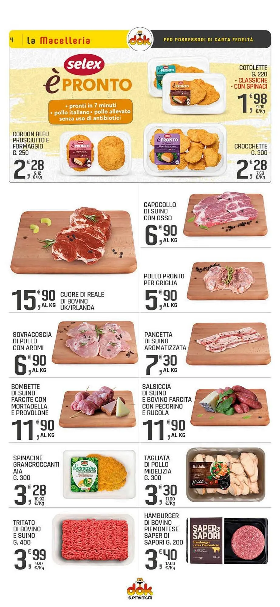 Volantino Supermercati Dok da 4 maggio a 11 maggio di 2026 - Pagina del volantino 4