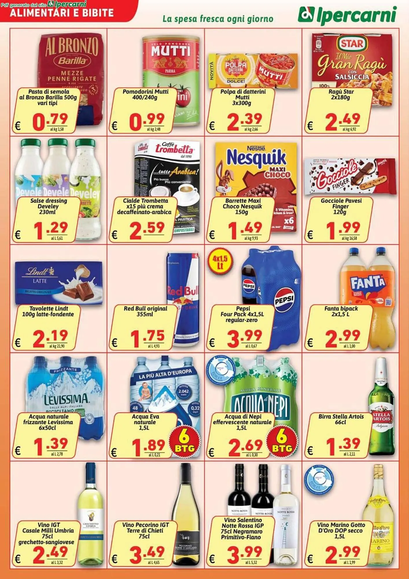 Volantino Ipercarni da 8 ottobre a 16 ottobre di 2025 - Pagina del volantino 14