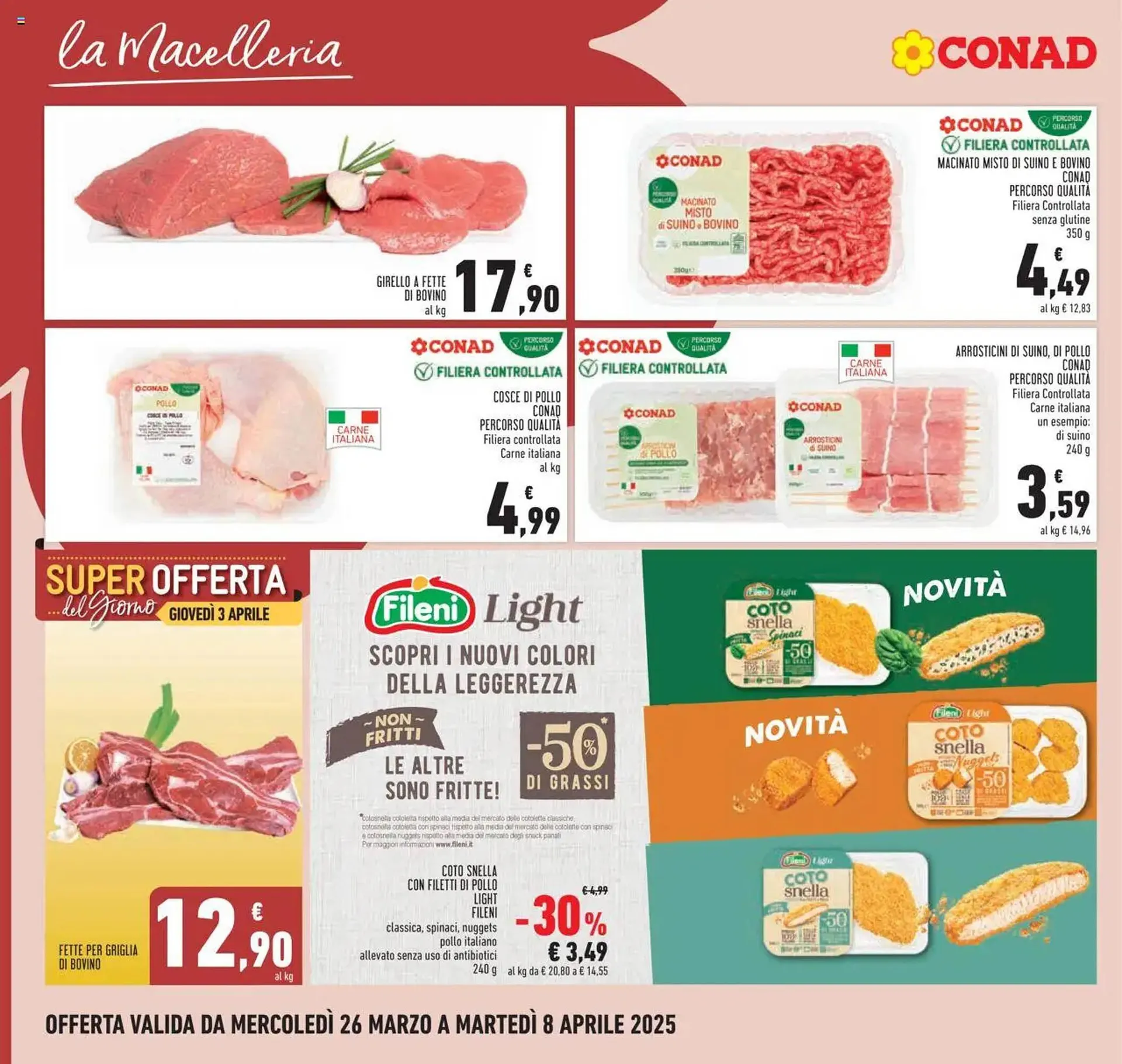 Volantino Conad da 26 marzo a 8 aprile di 2025 - Pagina del volantino 10