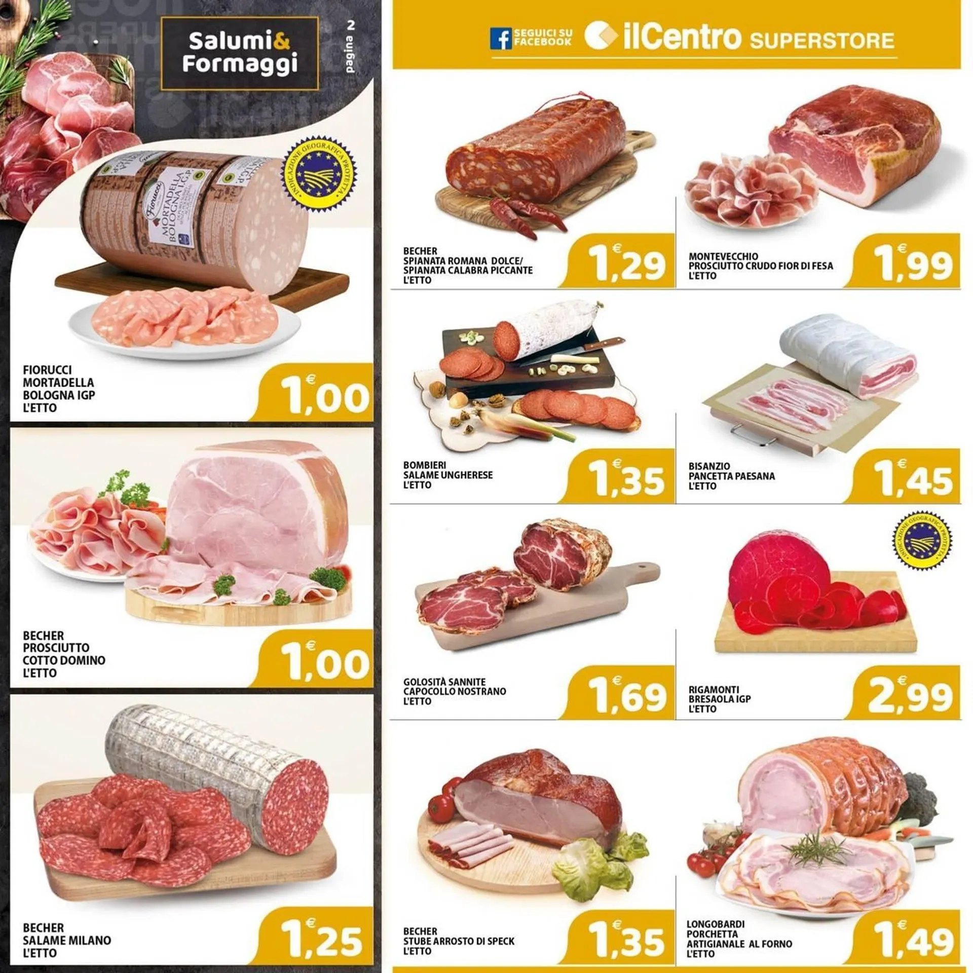 Volantino Il Centro Superstore da 28 maggio a 10 giugno di 2025 - Pagina del volantino 2