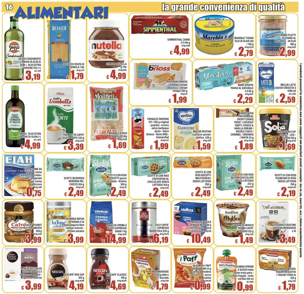 Top Supermercati Volantino attuale da 17 luglio a 31 luglio di 2025 - Pagina del volantino 16