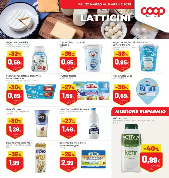 Sconti fino al 40% da 27 marzo a 9 aprile di 2025 - Pagina del volantino 7