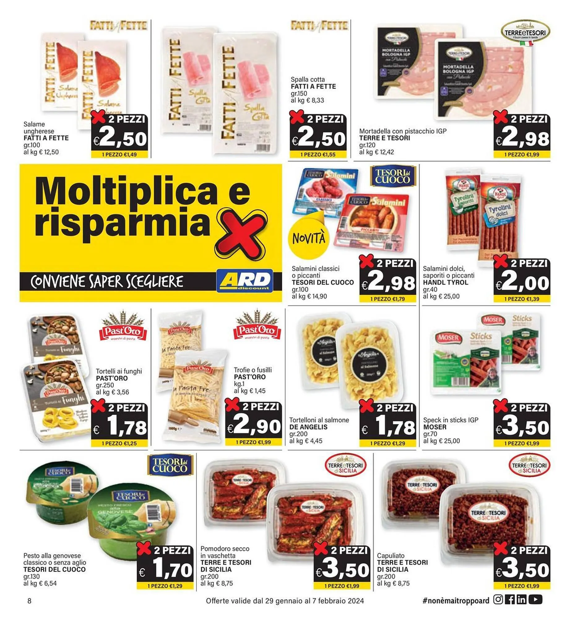 Volantino Ard Discount da 29 gennaio a 7 febbraio di 2024 - Pagina del volantino 8