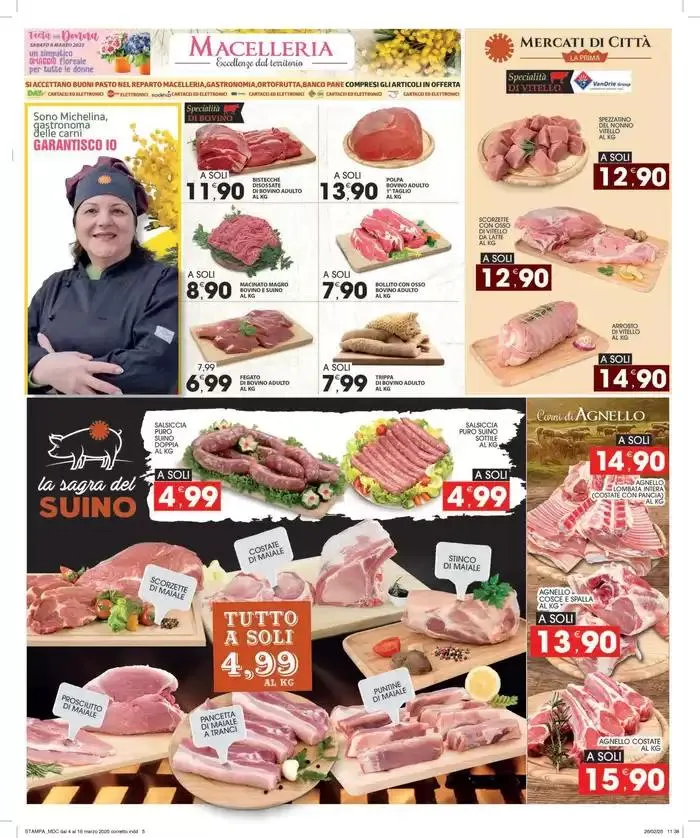 Offerte valide dal 4 al 16 marzo 2025 da 4 marzo a 16 marzo di 2025 - Pagina del volantino 5