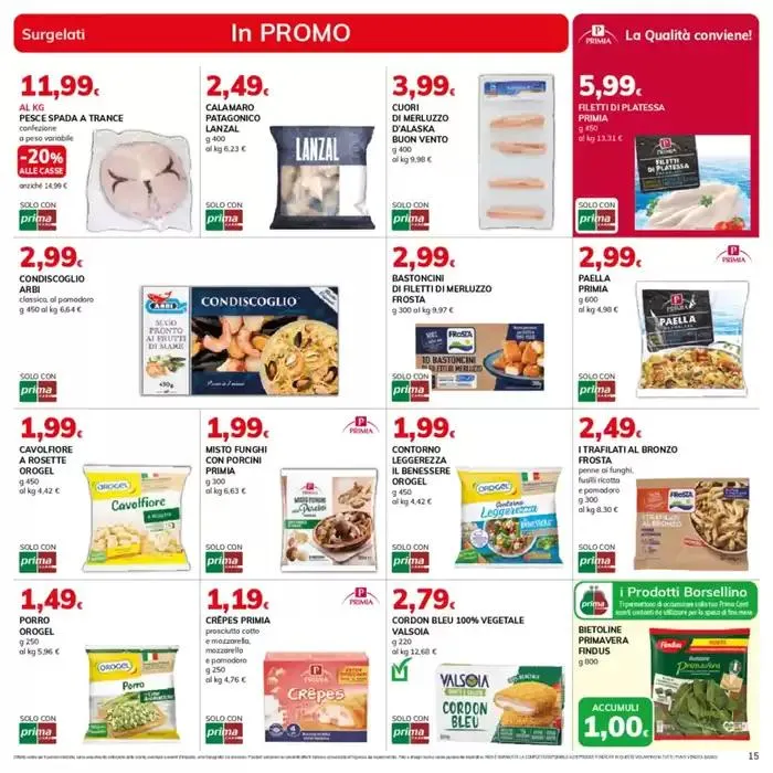 Più Bassi da 25 marzo a 7 aprile di 2025 - Pagina del volantino 15