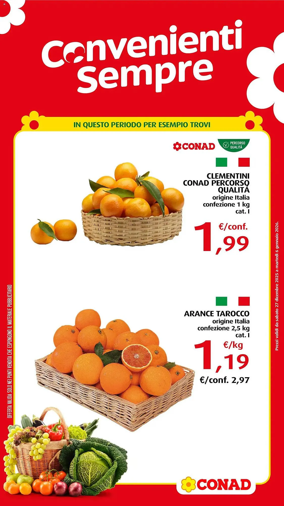 Volantino Conad da 27 dicembre a 6 gennaio di 2026 - Pagina del volantino 2