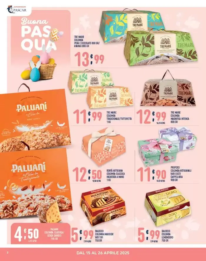 Buona Pasqua da 15 aprile a 26 aprile di 2025 - Pagina del volantino 2