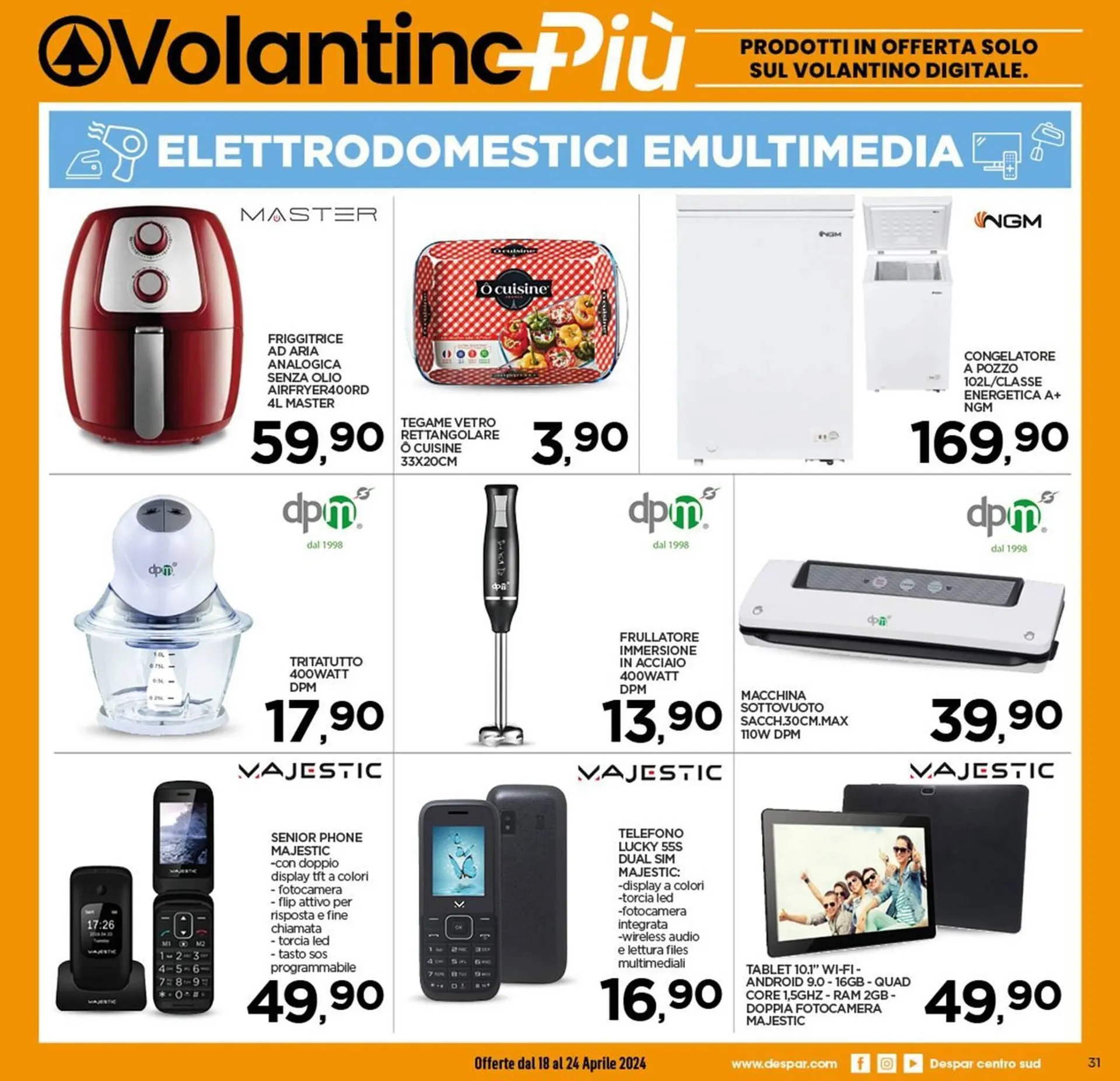 Volantino Interspar da 18 aprile a 24 aprile di 2024 - Pagina del volantino 31