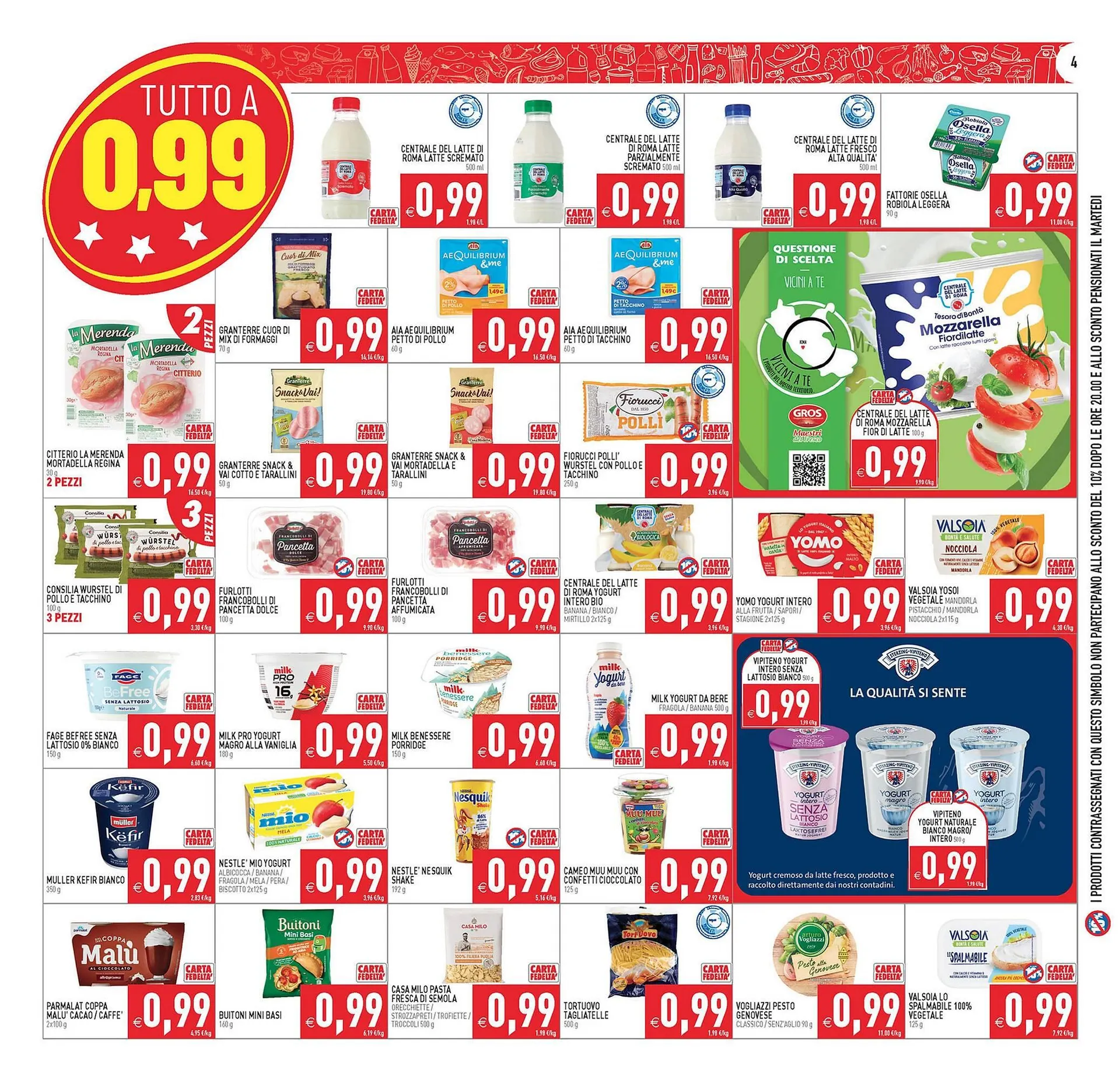 Volantino Supermercati Agorà da 25 luglio a 4 agosto di 2025 - Pagina del volantino 4