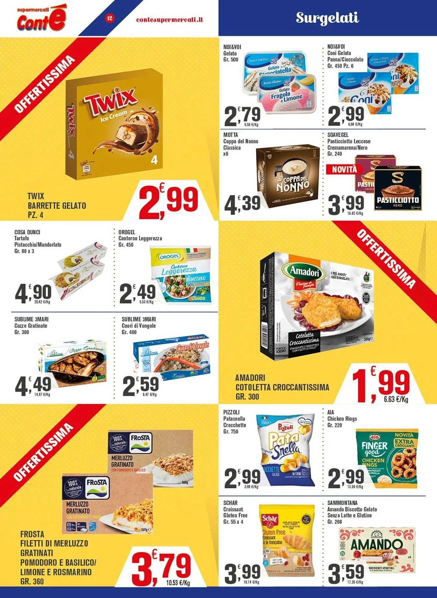 Volantino Conté Supermercati da 31 luglio a 10 agosto di 2025 - Pagina del volantino 12
