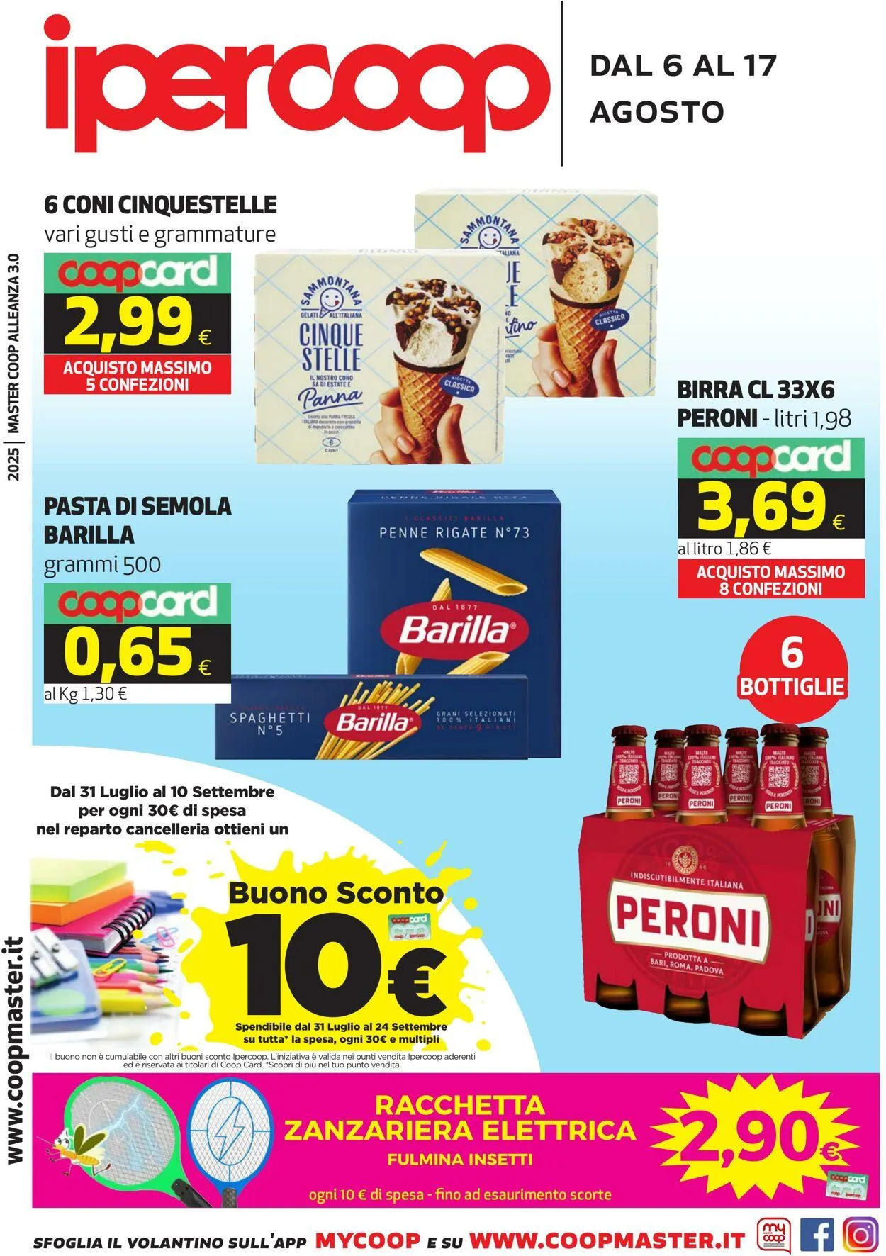 Coop Volantino attuale da 6 agosto a 17 agosto di 2025 - Pagina del volantino 1