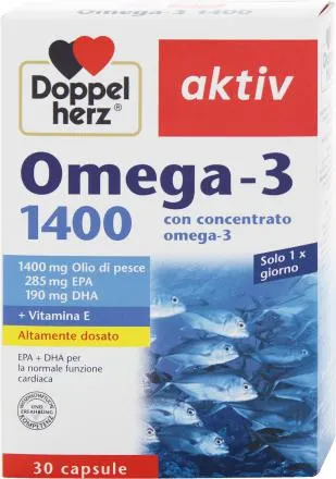 Omega 3 1400, 30 pz