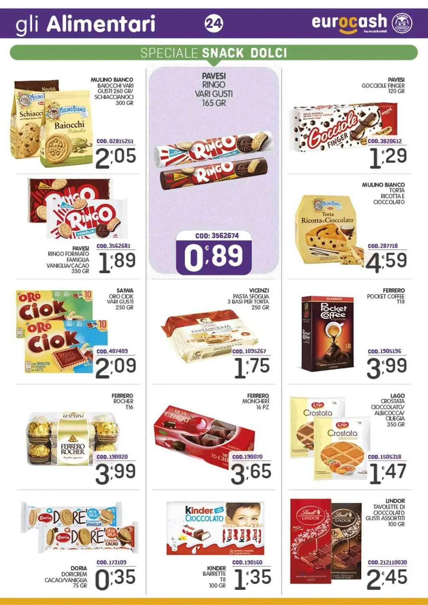 Volantino Eurocash da 27 ottobre a 9 novembre di 2025 - Pagina del volantino 24