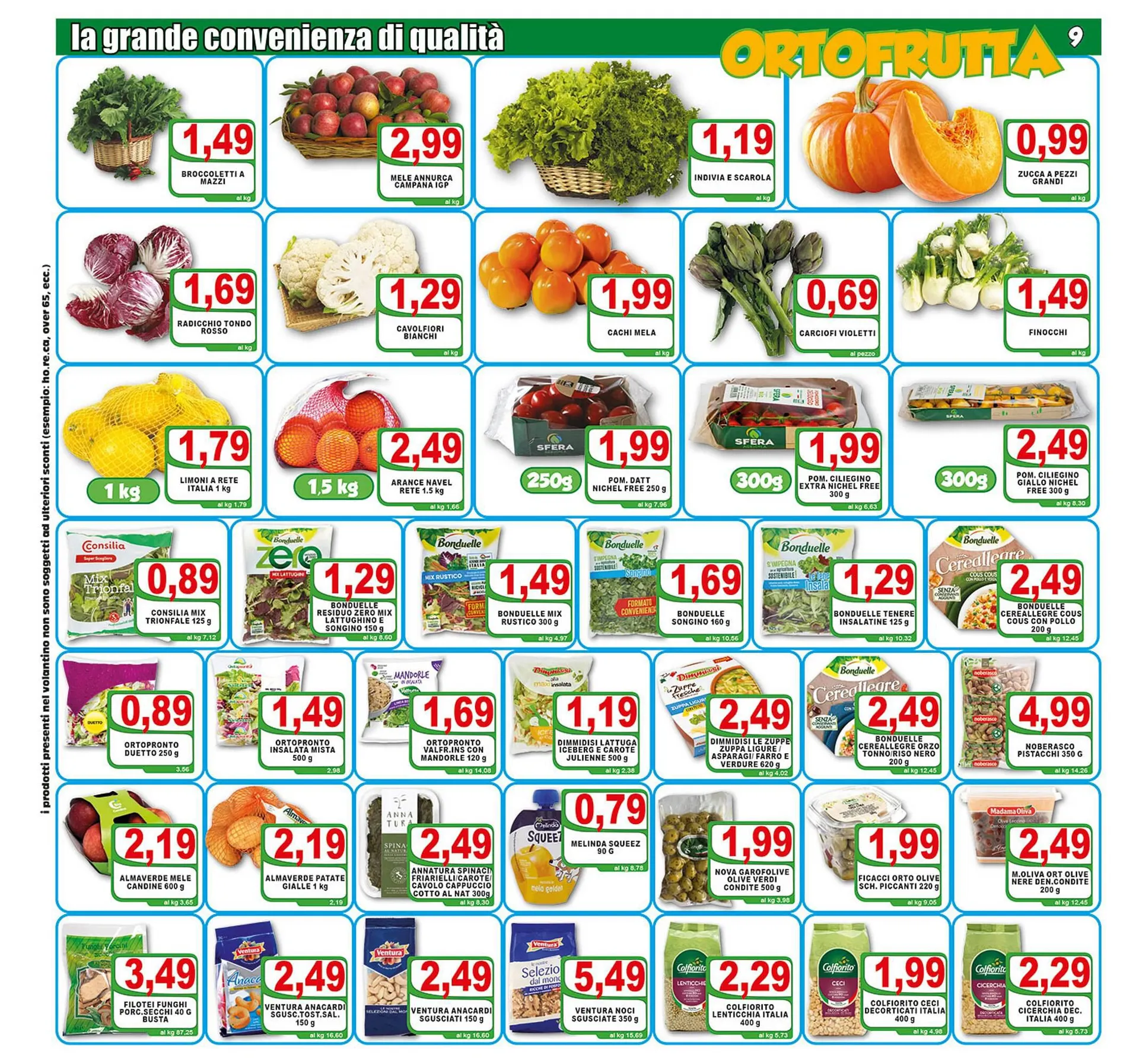 Volantino Top Supermercati da 15 novembre a 23 novembre di 2023 - Pagina del volantino 9