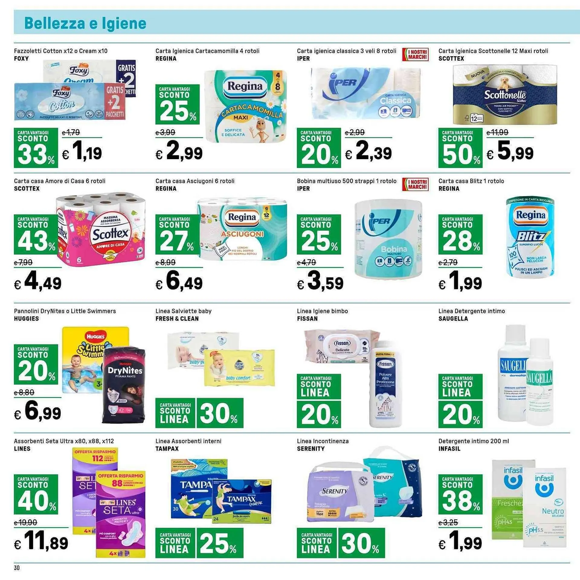 Volantino Iper La Grande da 5 marzo a 18 marzo di 2026 - Pagina del volantino 30