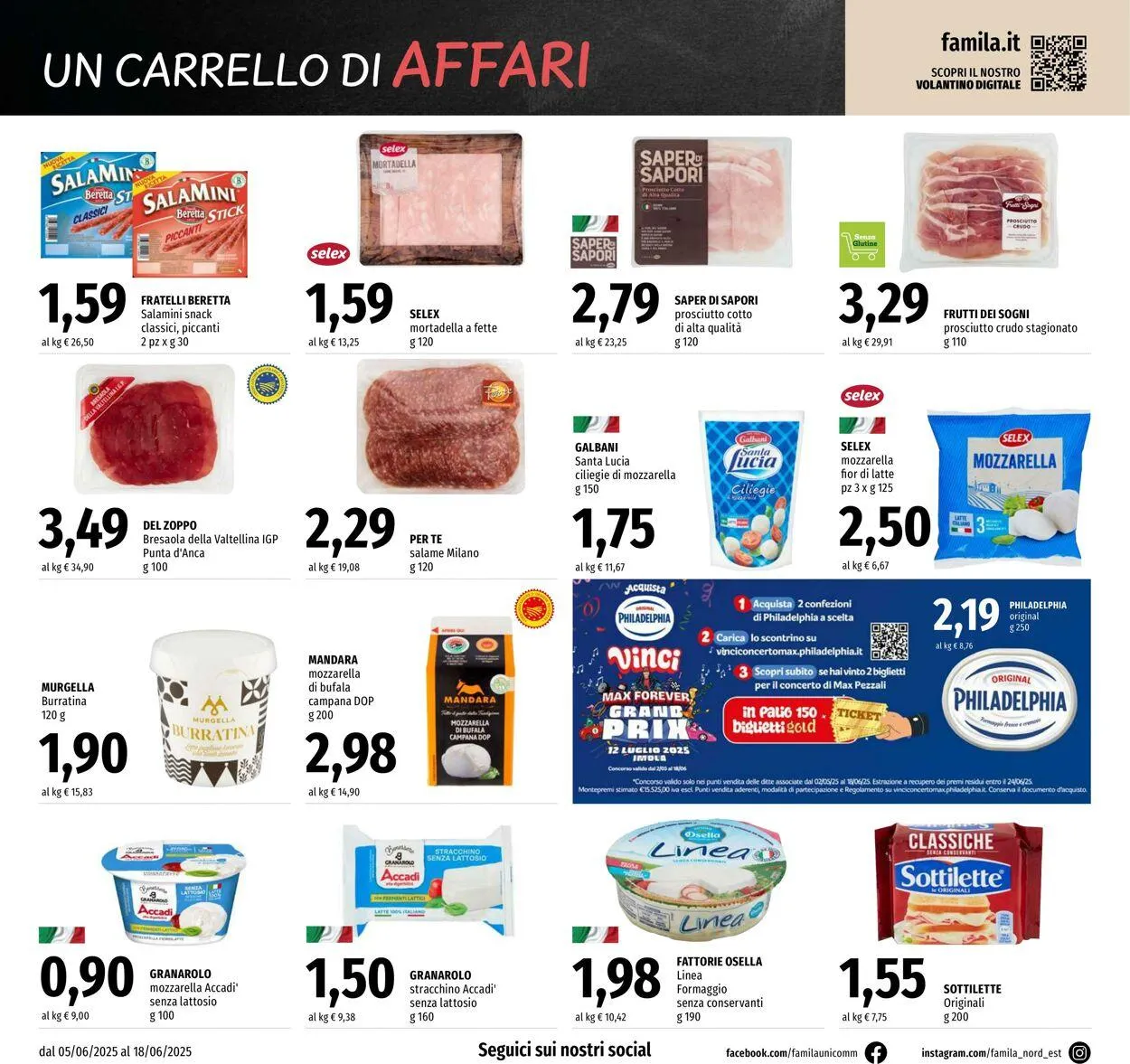 Famila Volantino attuale da 5 giugno a 18 giugno di 2025 - Pagina del volantino 10