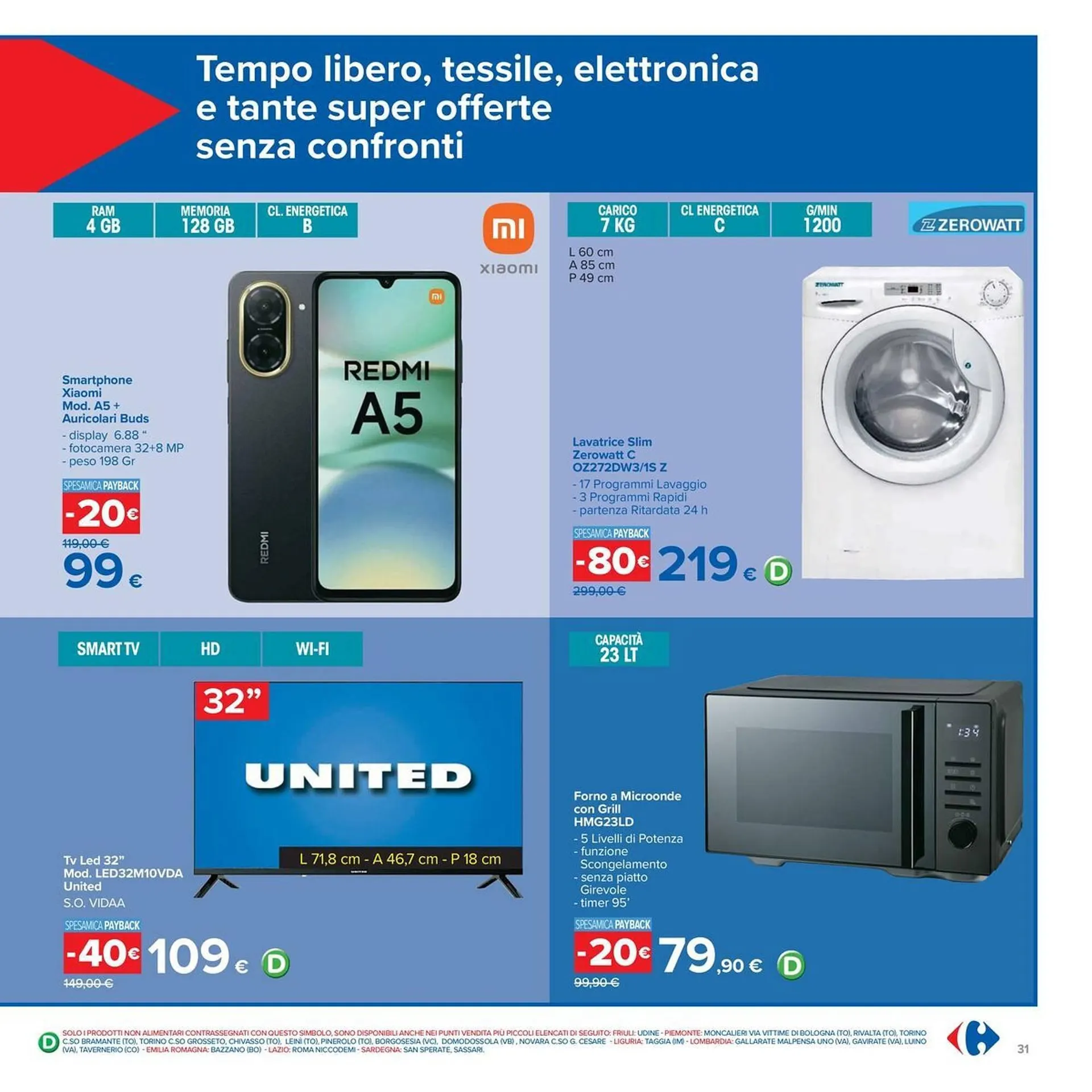 Volantino Carrefour Iper da 2 marzo a 12 marzo di 2026 - Pagina del volantino 31