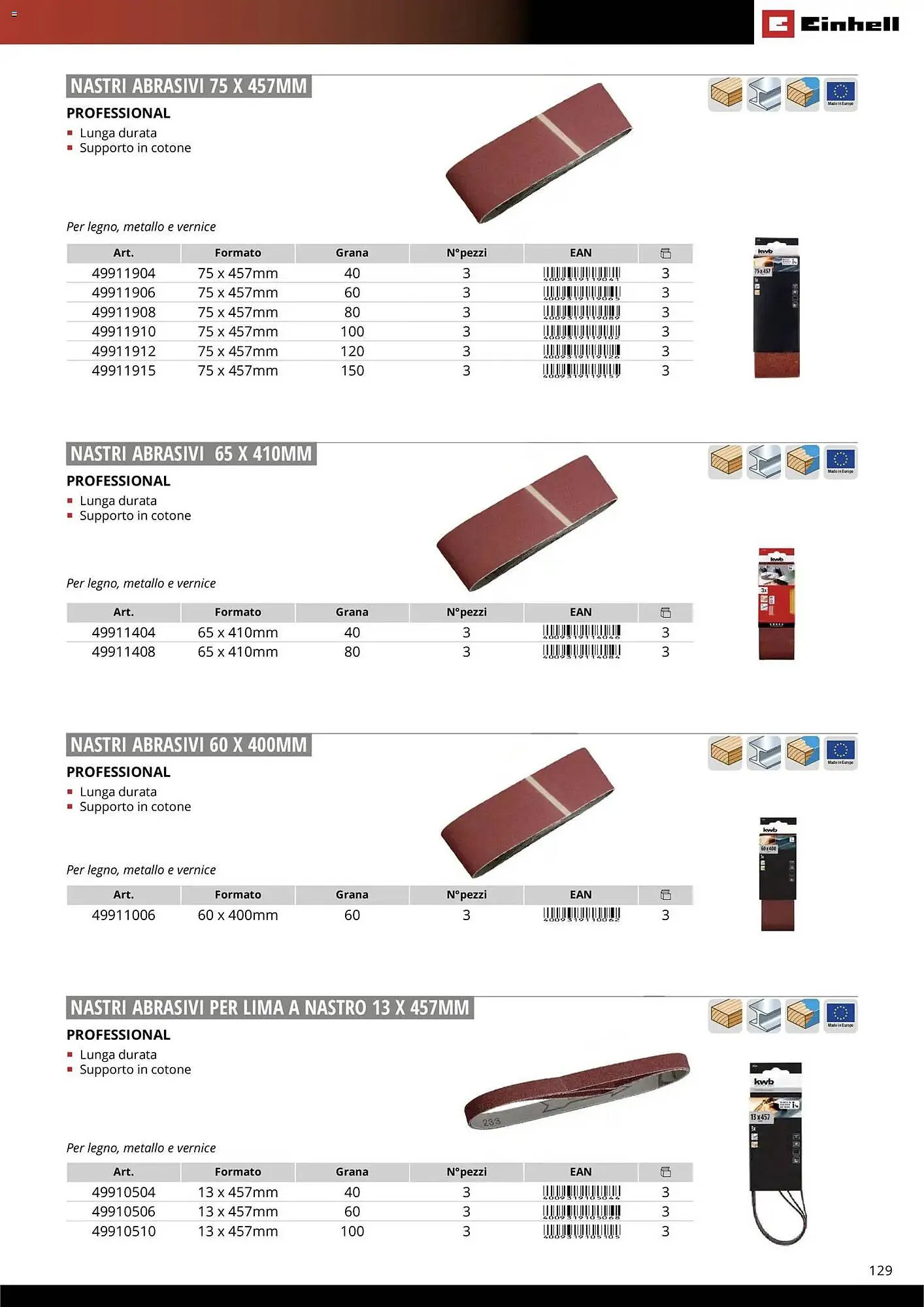 Volantino Einhell da 17 marzo a 31 dicembre di 2026 - Pagina del volantino 131