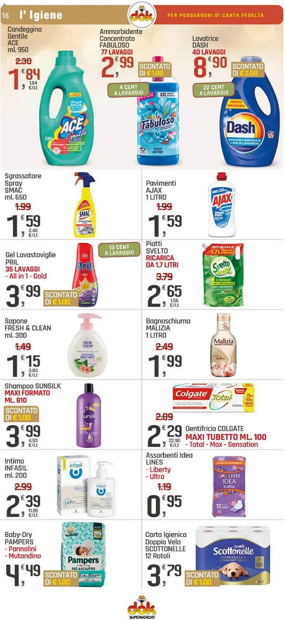 Volantino Supermercati Dok da 17 dicembre a 24 dicembre di 2025 - Pagina del volantino 16