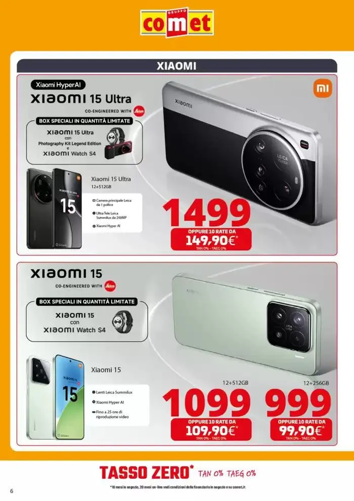 Speciale Telefonia da Comet! da 3 aprile a 16 aprile di 2025 - Pagina del volantino 6