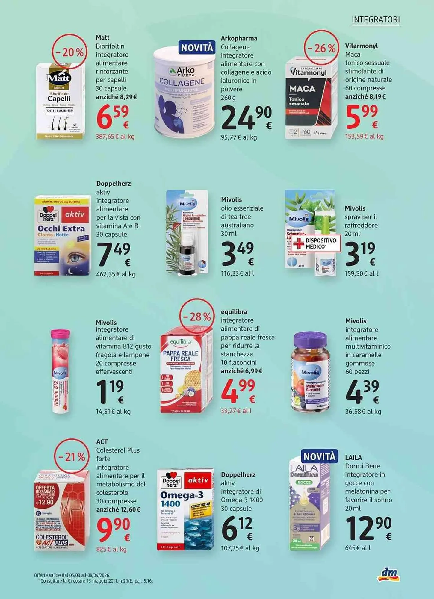 Volantino dm drogerie markt da 5 marzo a 8 aprile di 2026 - Pagina del volantino 11