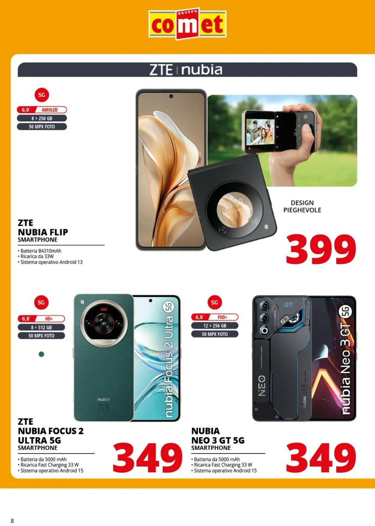 Comet Volantino attuale da 6 giugno a 18 giugno di 2025 - Pagina del volantino 8