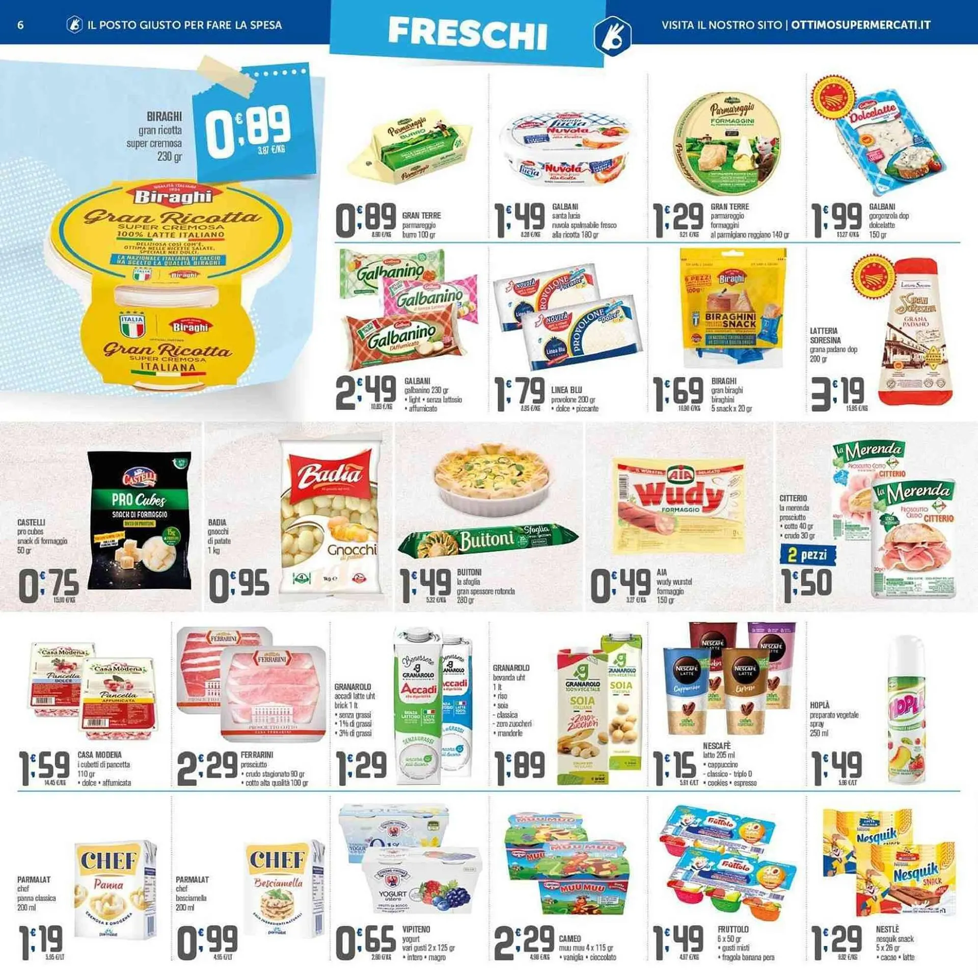 Volantino Ottimo Market da 12 aprile a 23 aprile di 2024 - Pagina del volantino 6