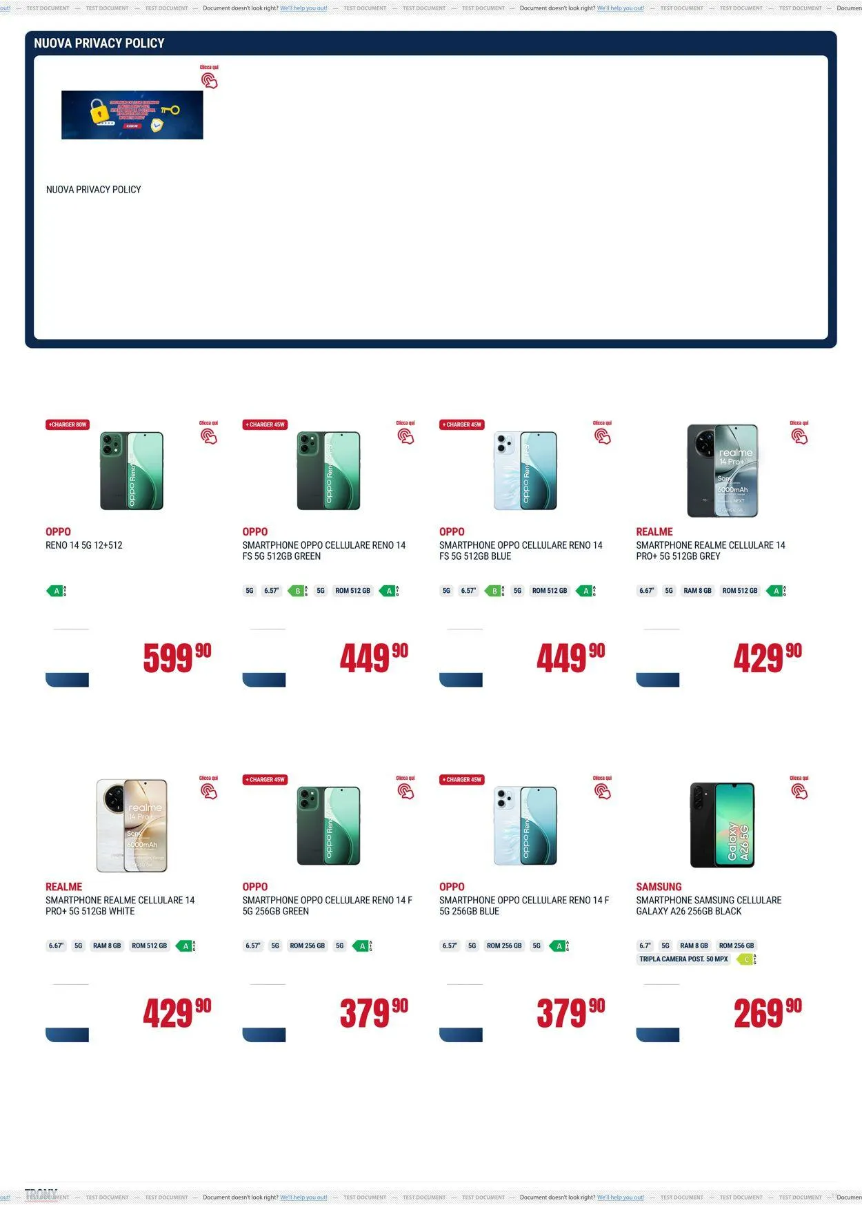 Trony - Roma Volantino attuale da 21 agosto a 10 settembre di 2025 - Pagina del volantino 11