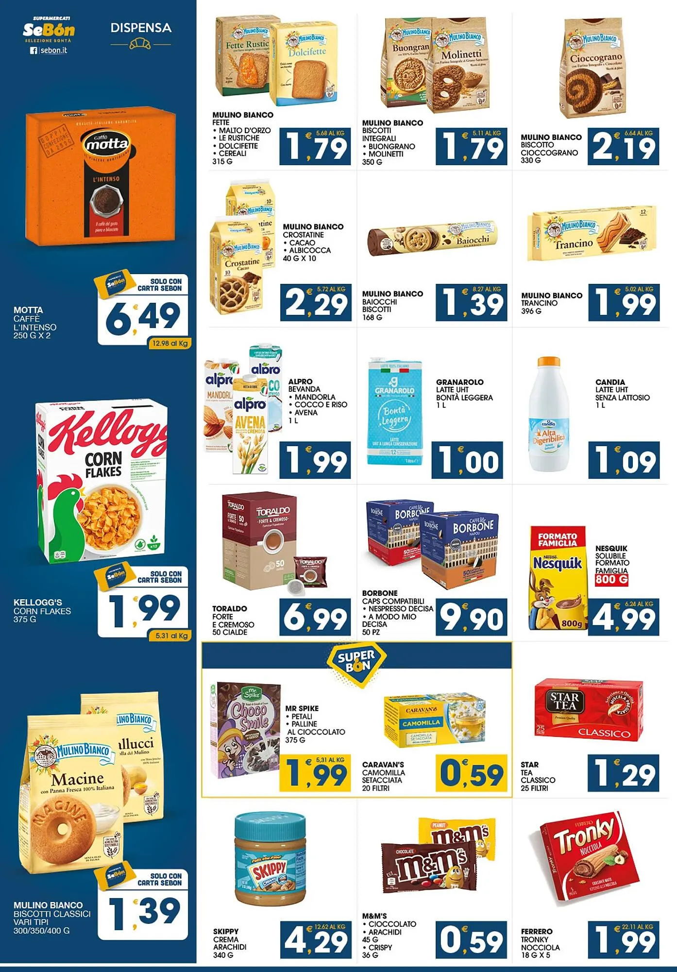 Volantino SeBón Supermercati da 14 marzo a 26 marzo di 2026 - Pagina del volantino 10