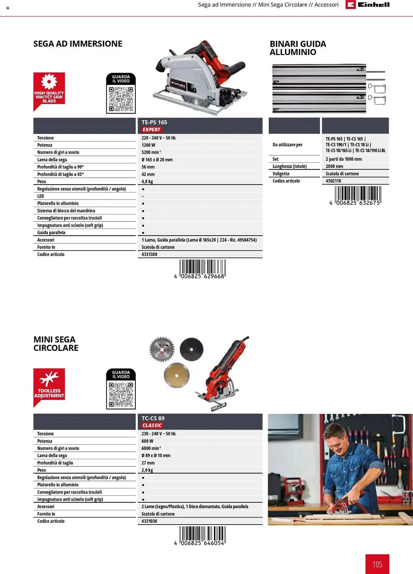 Volantino Einhell da 6 febbraio a 6 febbraio di 2026 - Pagina del volantino 105