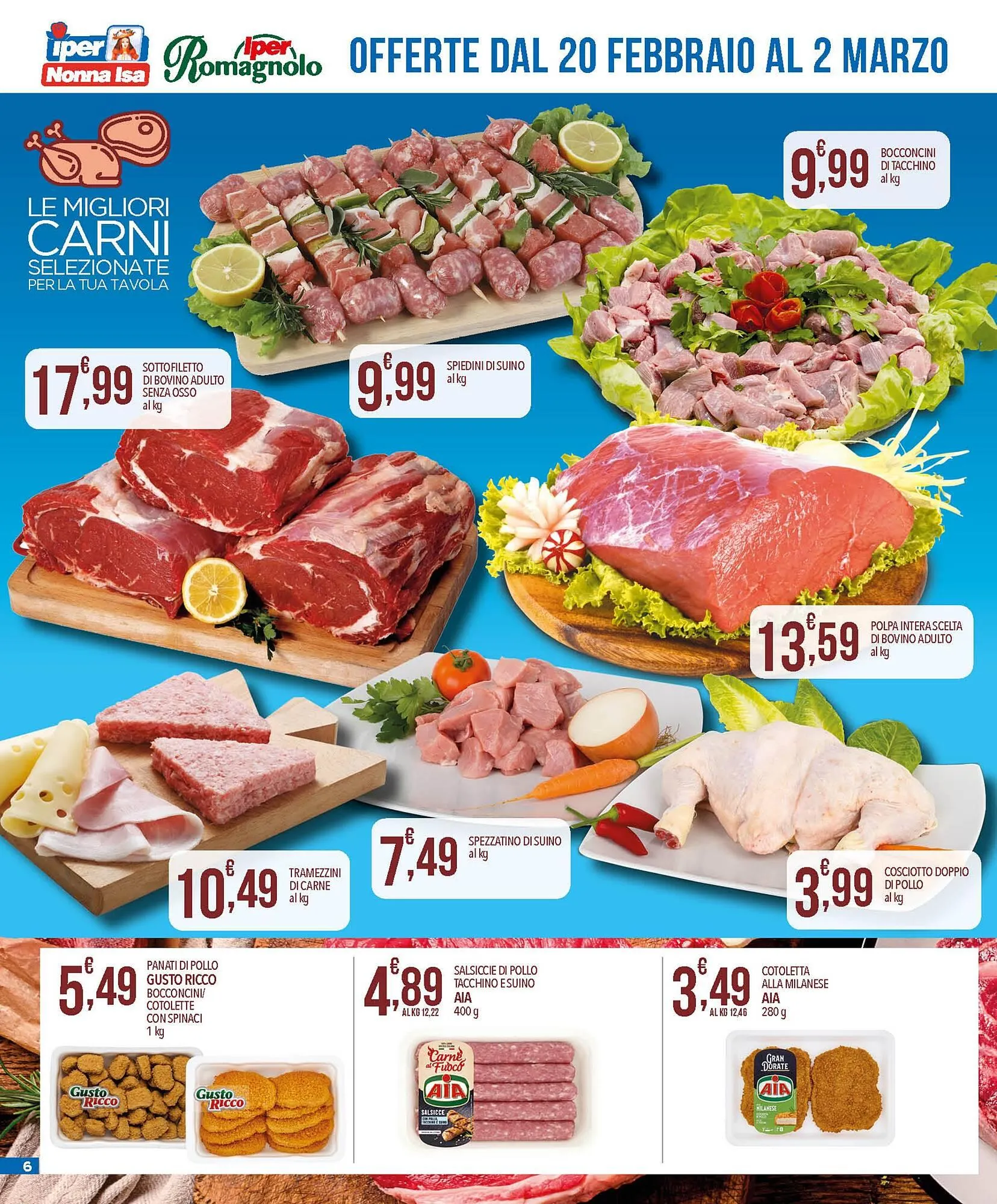 Volantino Iper Nonna Isa da 20 febbraio a 2 marzo di 2026 - Pagina del volantino 6