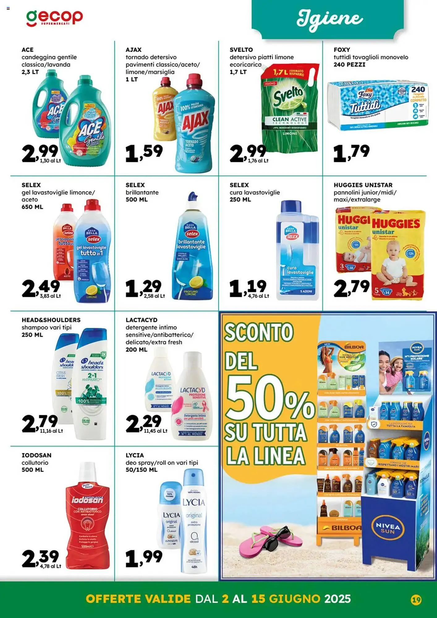 Volantino Gecop da 2 giugno a 15 giugno di 2025 - Pagina del volantino 19