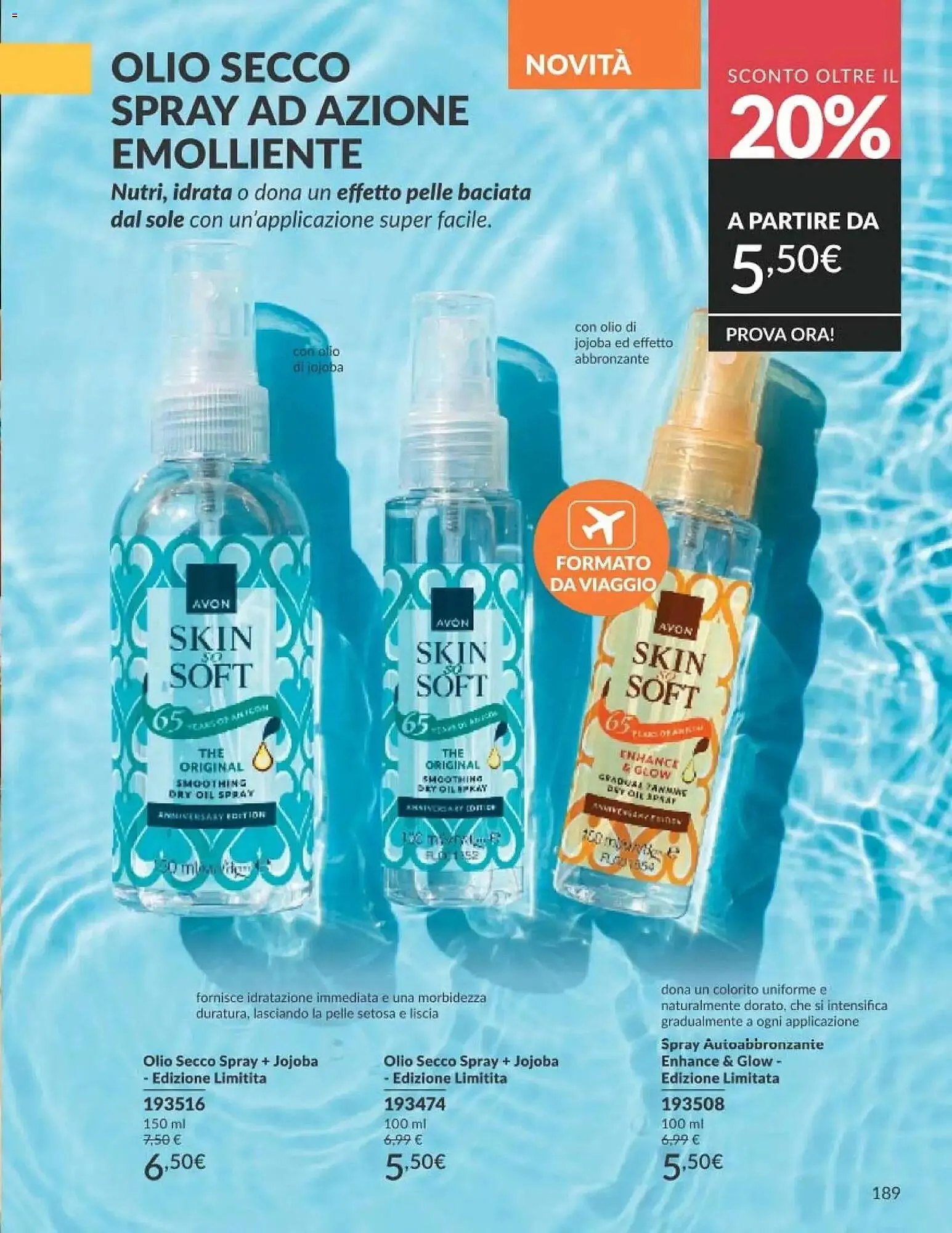 Catalogo Avon da 1 maggio a 31 maggio di 2026 - Pagina del volantino 189
