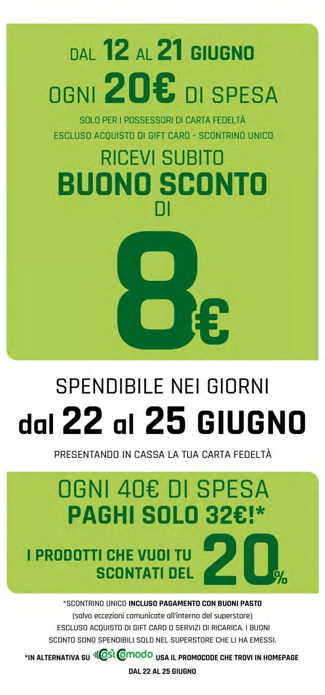 Famila Volantino attuale da 12 giugno a 21 giugno di 2025 - Pagina del volantino 2