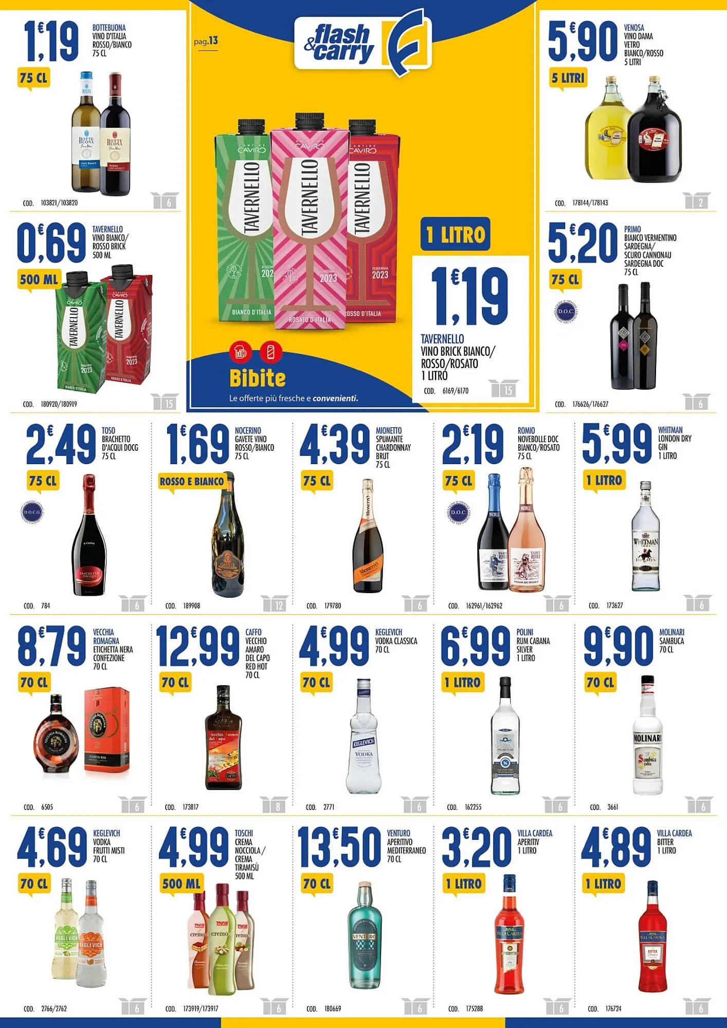 Volantino Flash & Carry da 22 aprile a 11 maggio di 2025 - Pagina del volantino 13