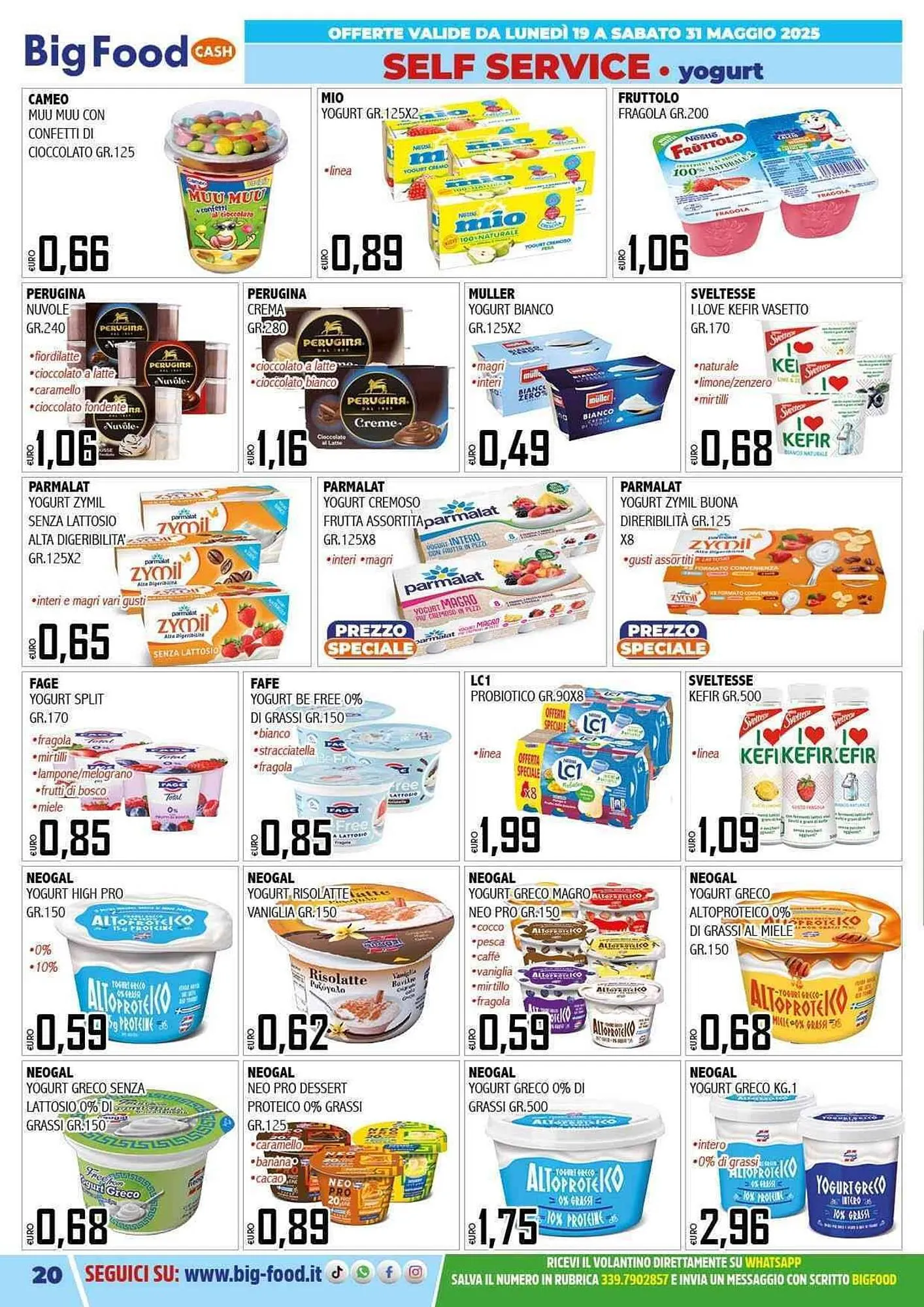 Volantino Big Food da 19 maggio a 31 maggio di 2025 - Pagina del volantino 20