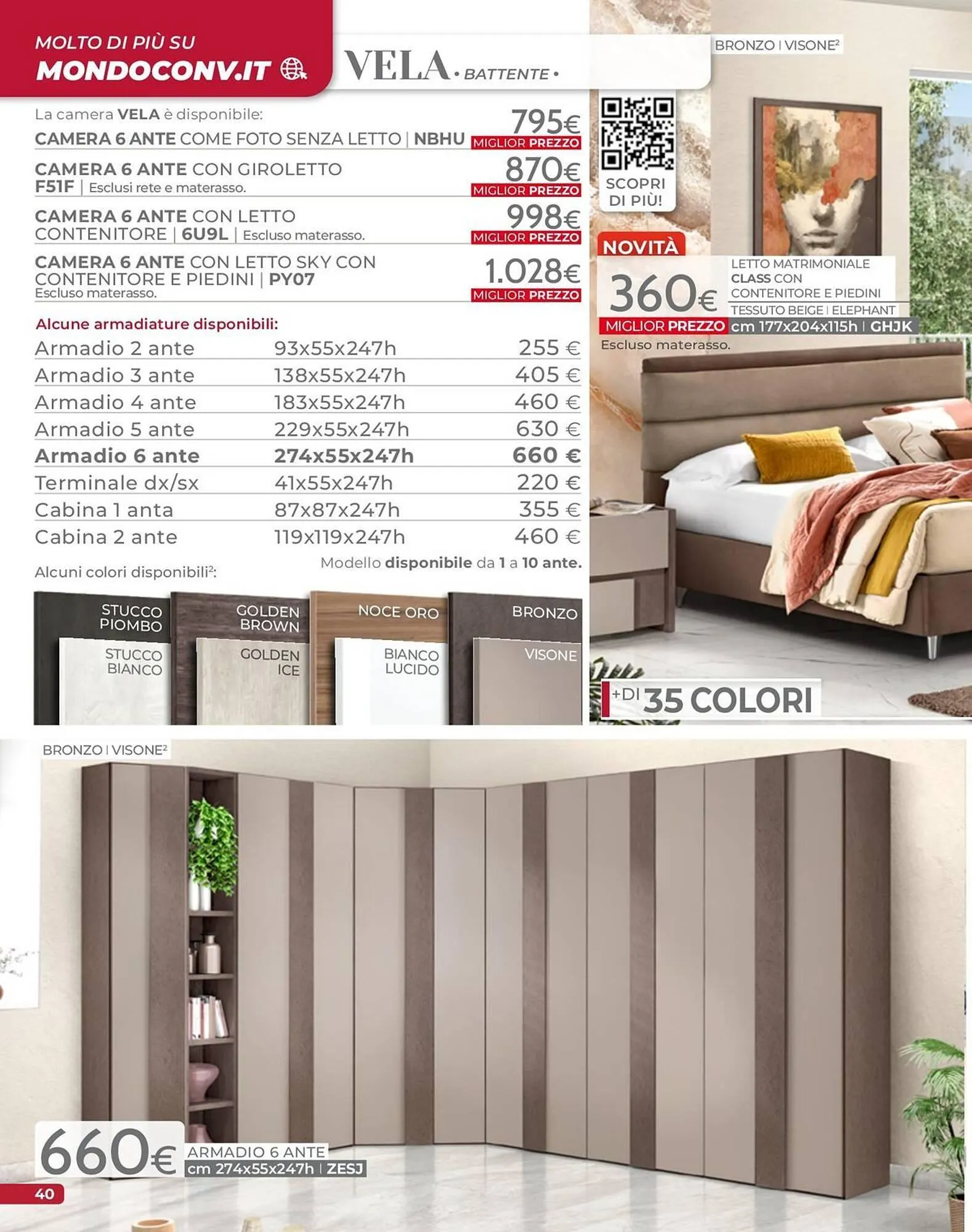 volantino Mondo Convenienza da 1 settembre a 31 dicembre di 2025 - Pagina del volantino 42