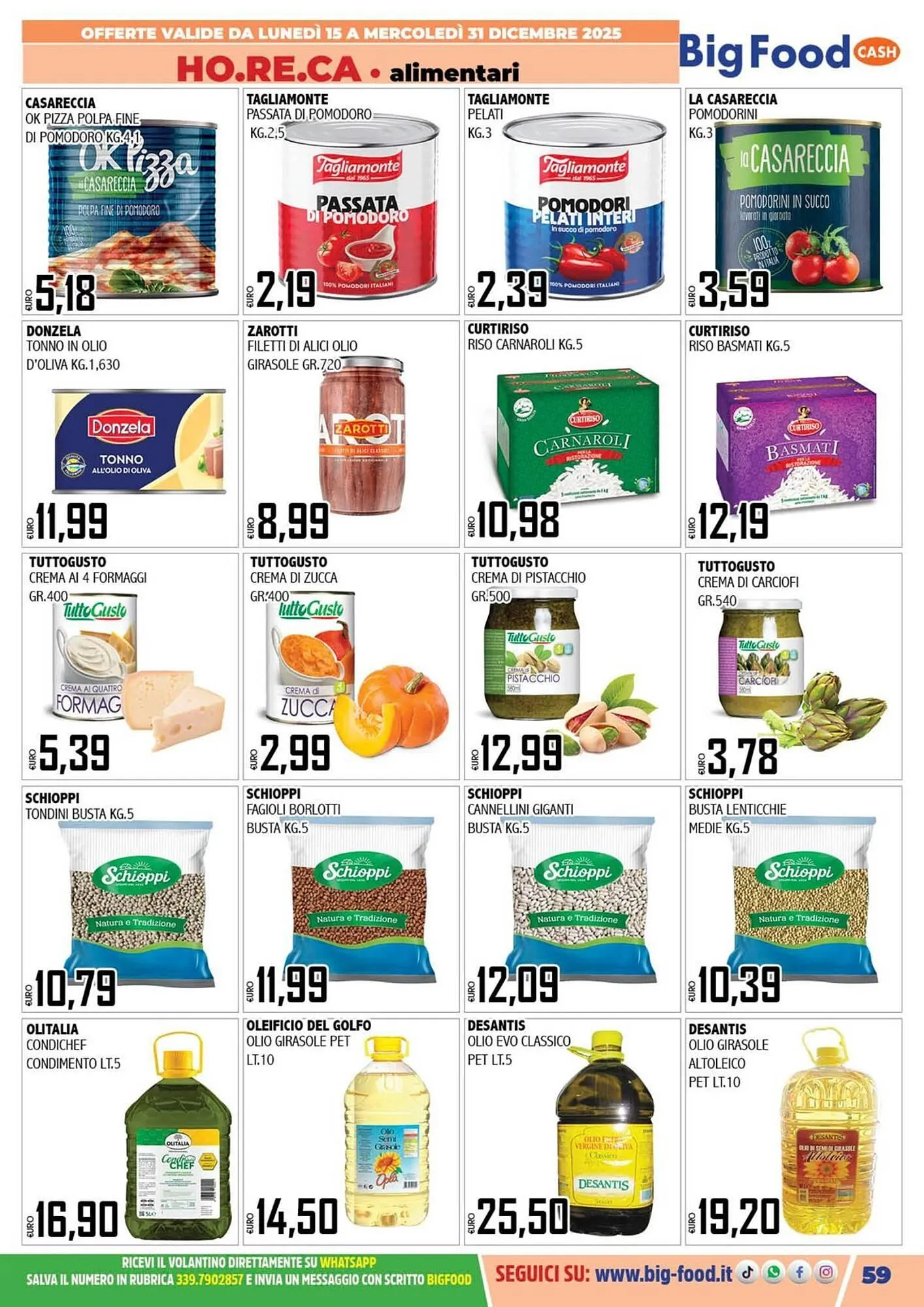 Volantino Big Food da 15 dicembre a 31 dicembre di 2025 - Pagina del volantino 59
