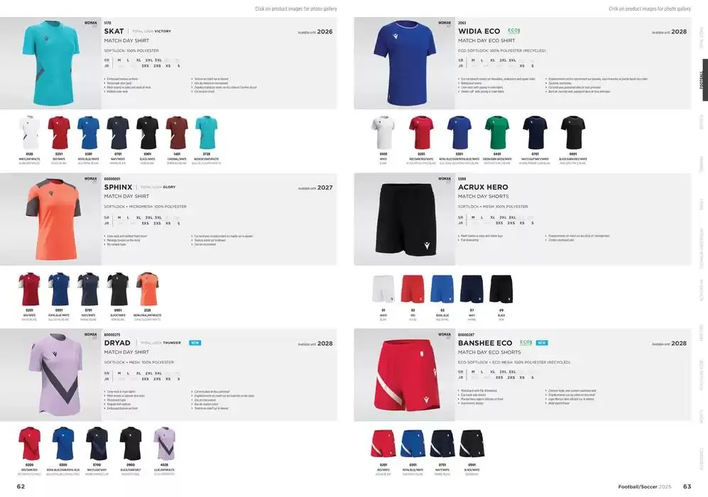 Football/Soccer 2025 Catalogue da 11 febbraio a 31 dicembre di 2025 - Pagina del volantino 33