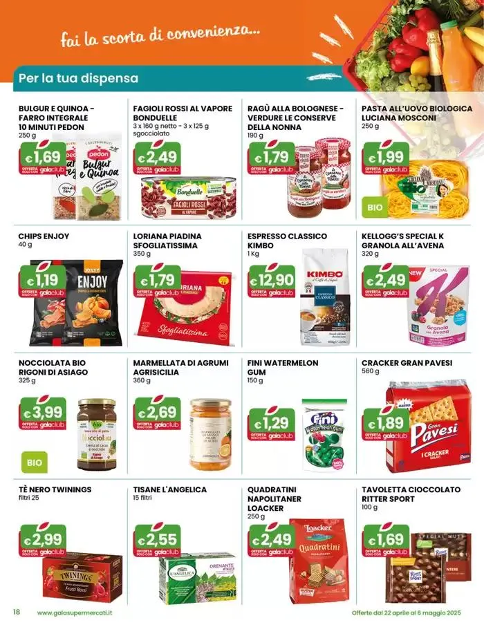 Offertissime da 22 aprile a 6 maggio di 2025 - Pagina del volantino 18